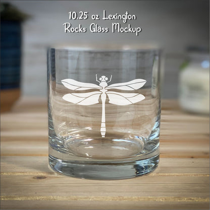 Dragonfly - 10.25 oz Rocks Glass
