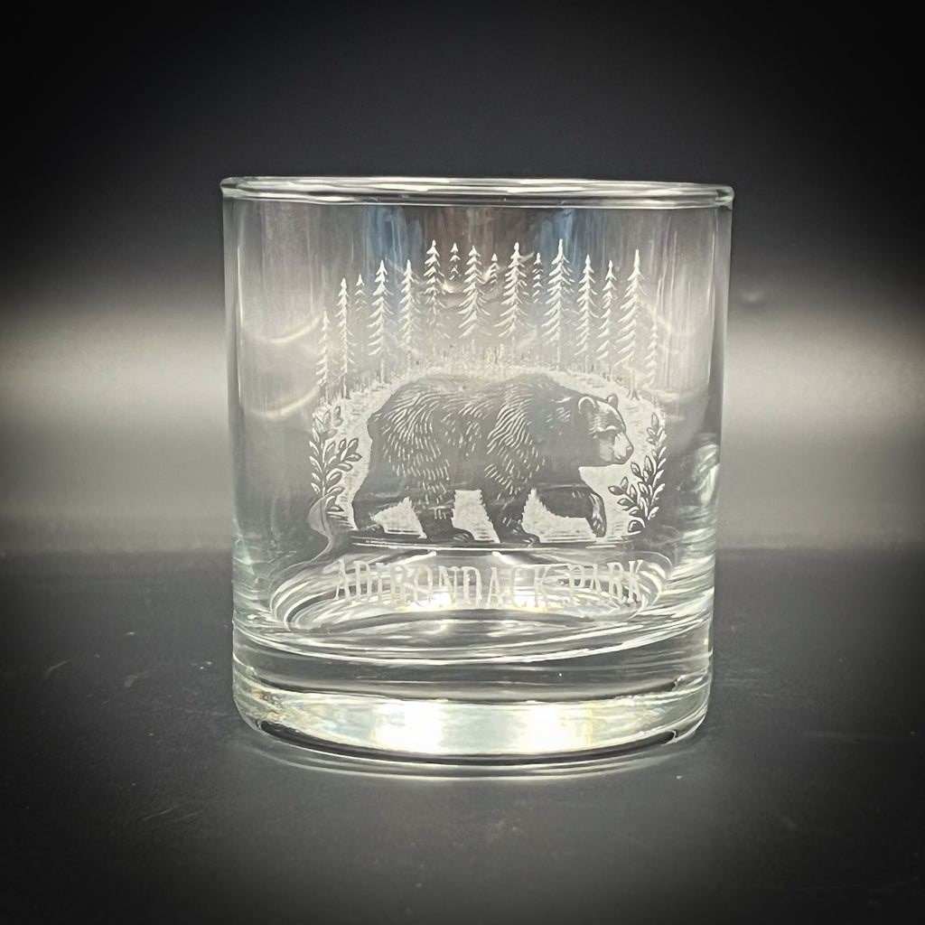 Bear in a Forest 10 oz Old Fashioned