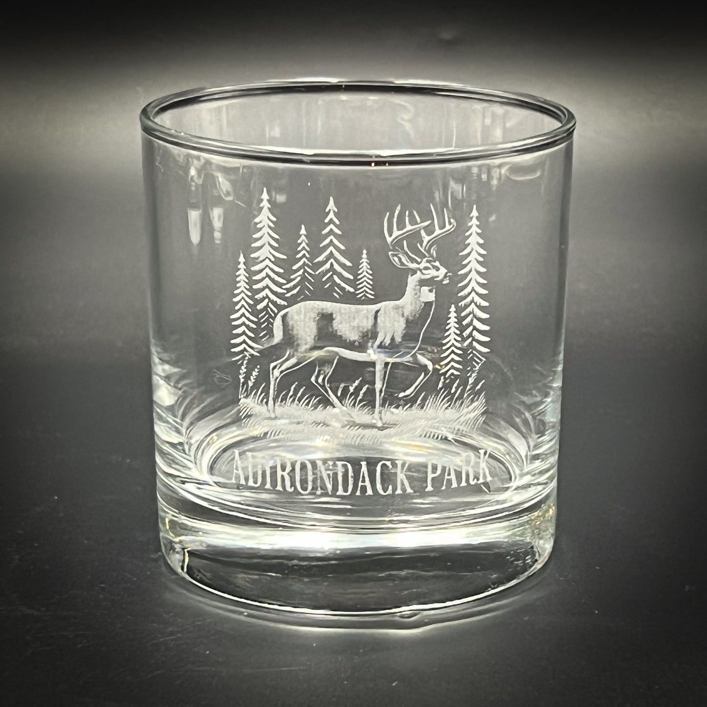 Deer in a Forest 10 oz Old Fashioned