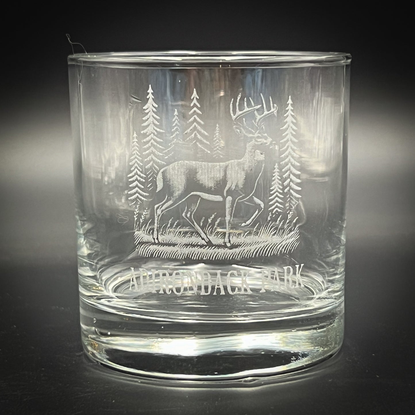 Deer in a Forest 10 oz Old Fashioned