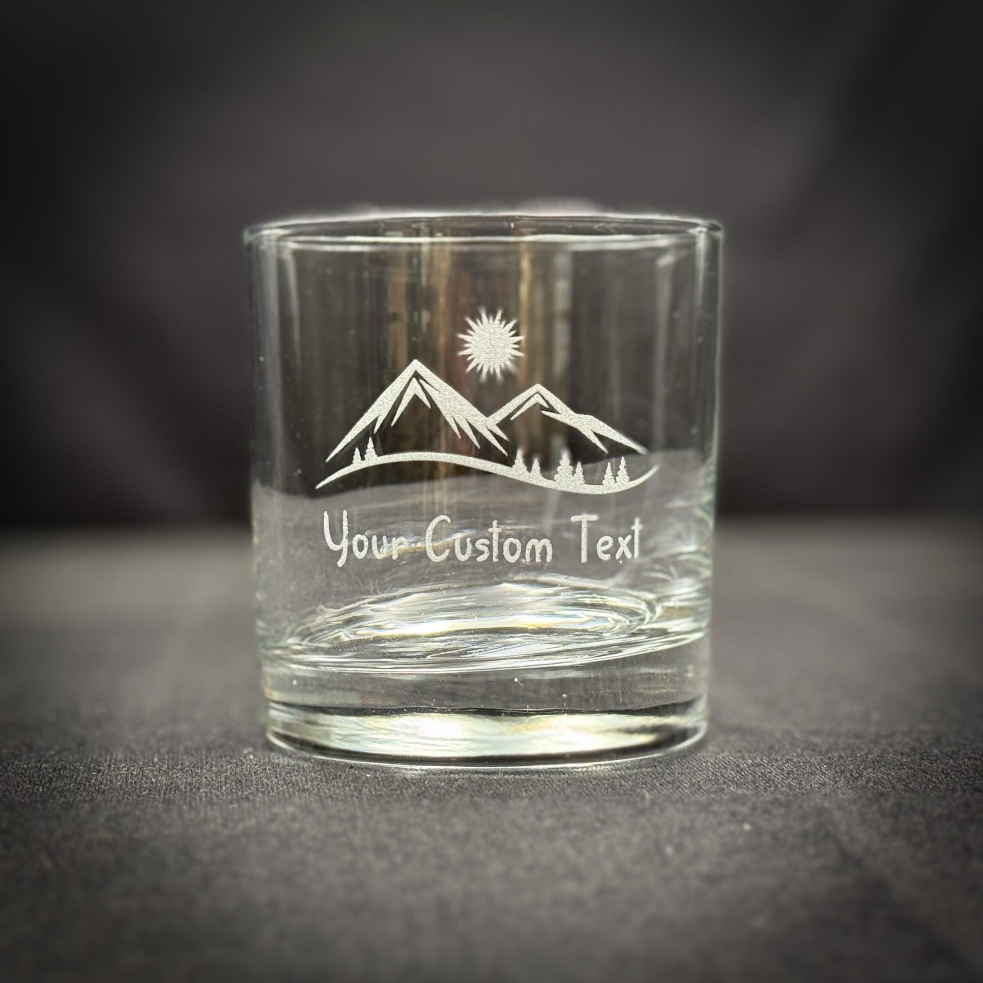 Mountain and Trees - 10.5 oz Old Fashioned