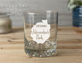 Entering the ADK Sign - 12.25 oz Double Knob Rocks Glass