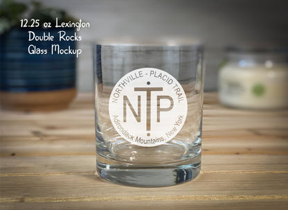 NTP Trail Marker - 12.25 oz Double Rocks Glass