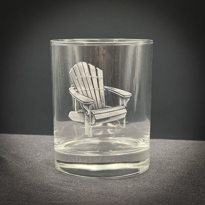 Adirondack Chair Style 14 oz Double Old Fashioned