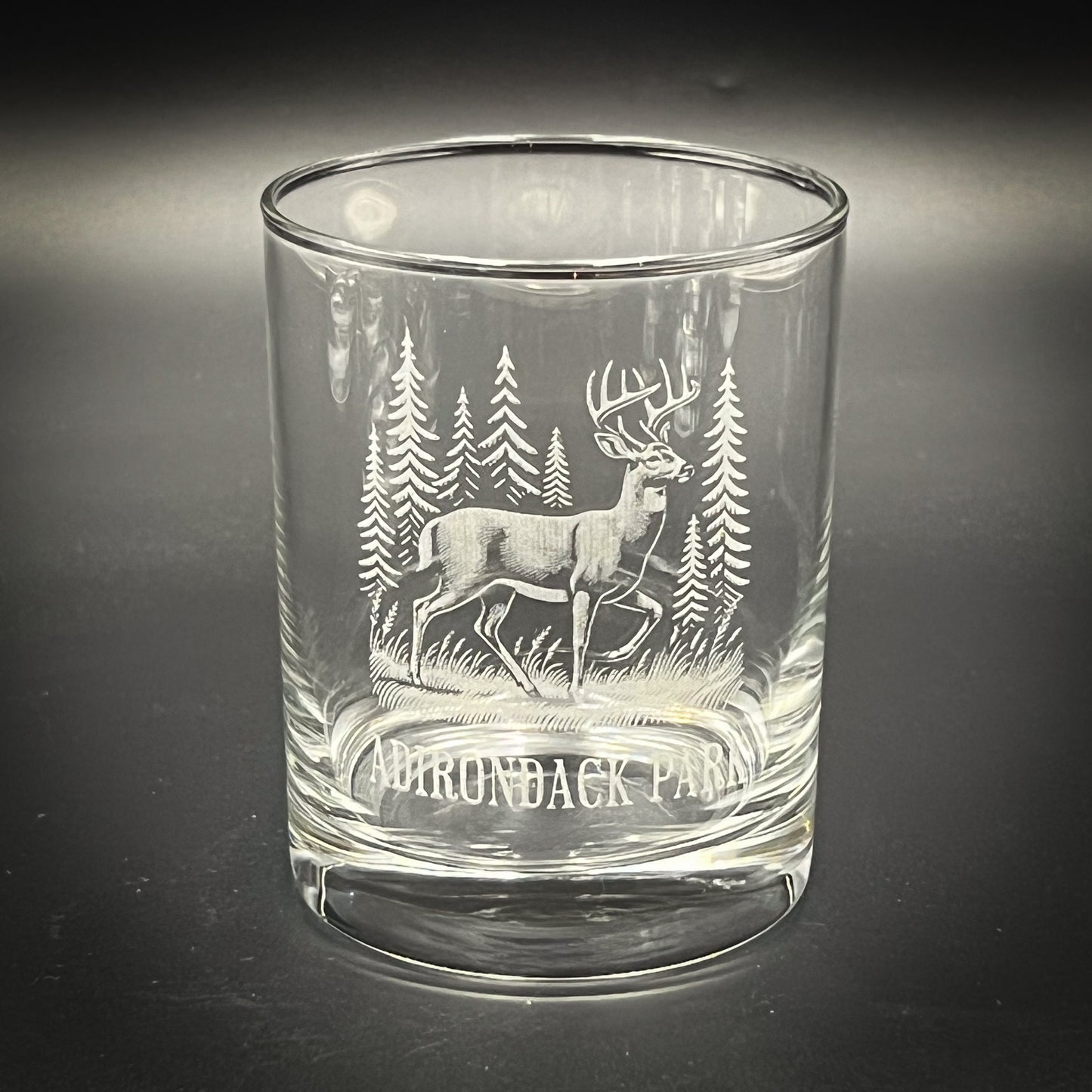 Deer in a Forest 14 oz Double Old Fashioned