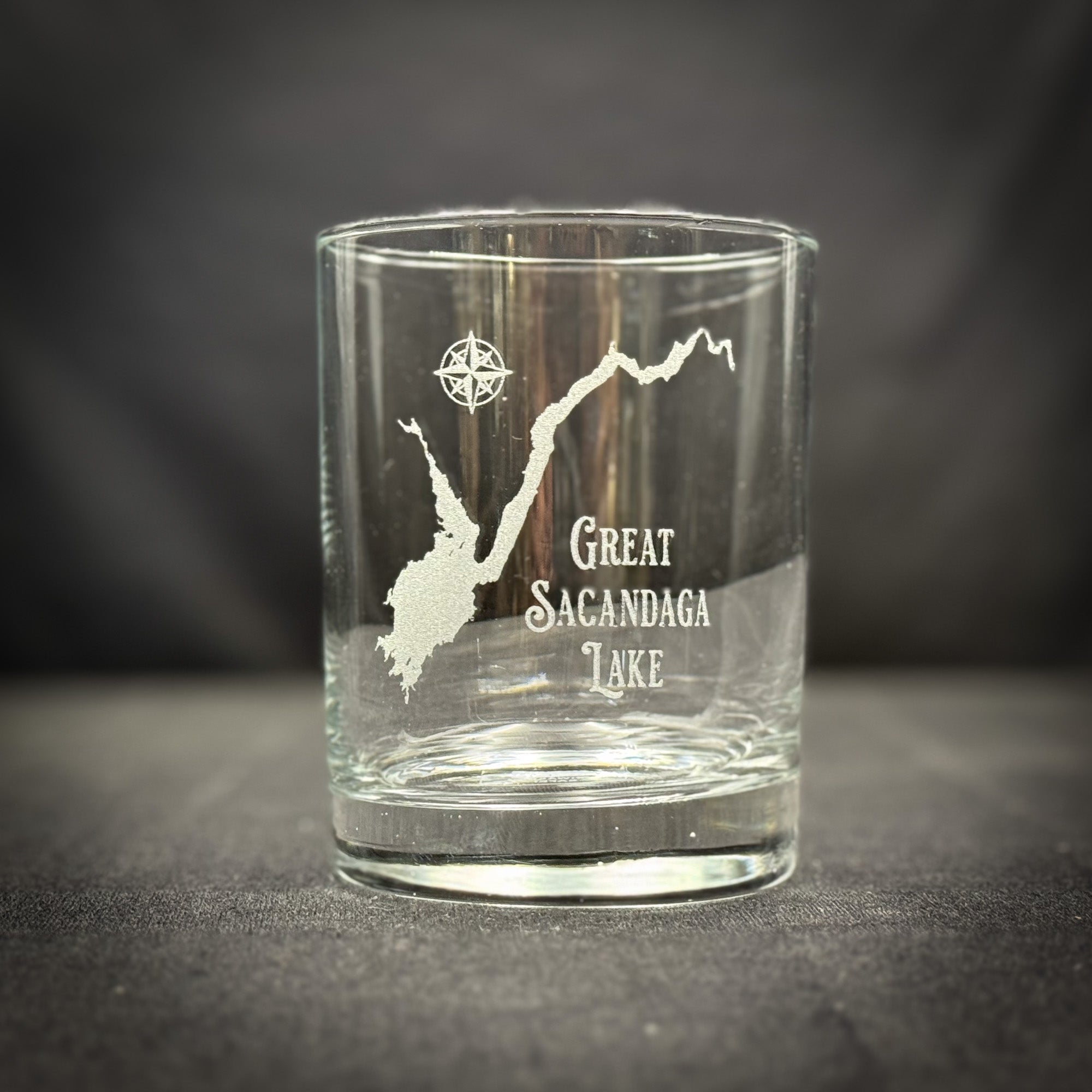 Great Sacandaga Lake Vintage 14 oz Double Old Fashioned