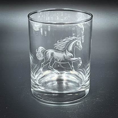 Horse Trotting 14 oz Double Old Fashioned (In Store)