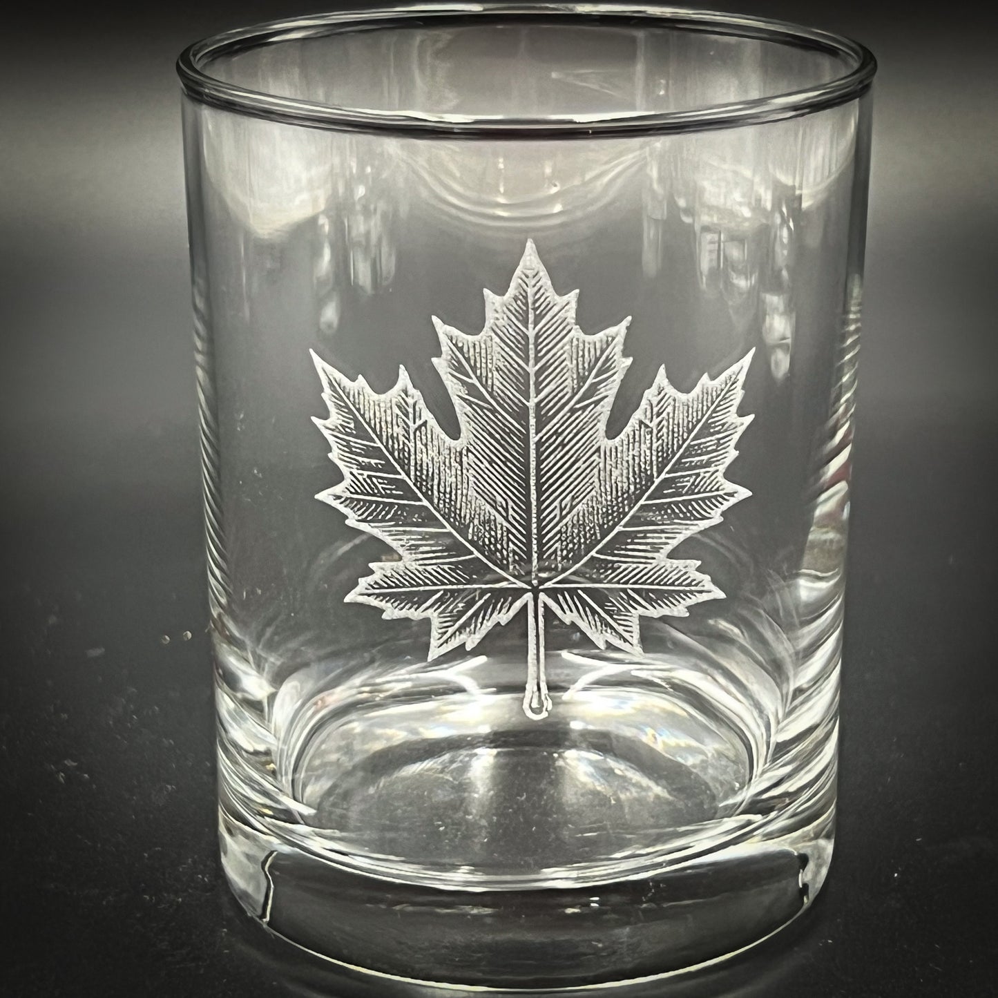 Maple Leaf Vintage Style 14 oz Double Old Fashioned