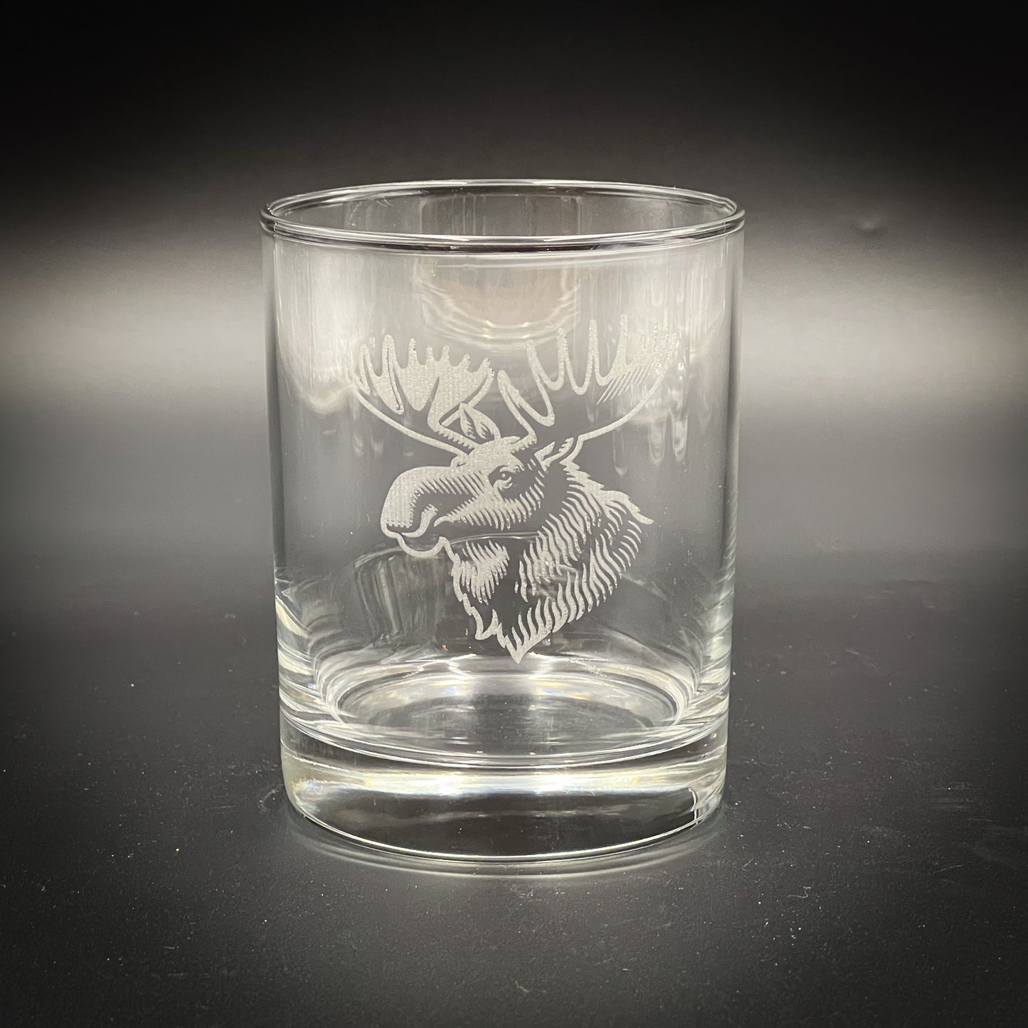 Moose Head Vintage Style 14 oz Double Old Fashioned