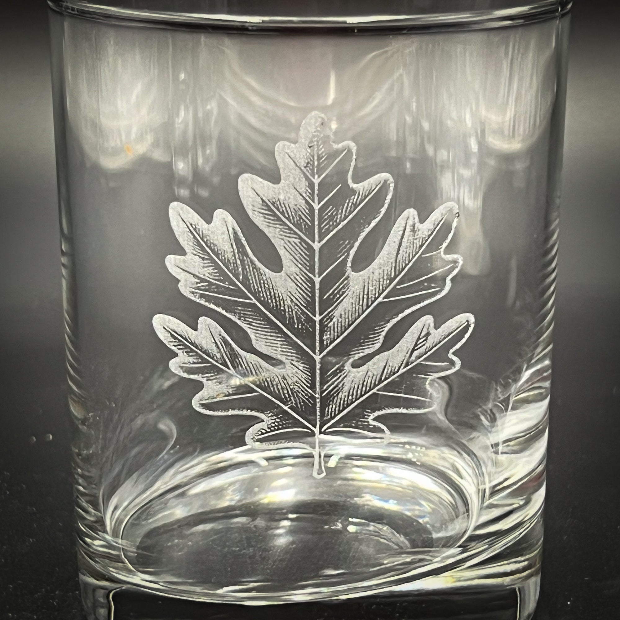 Oak Leaf 14 oz Double Old Fashioned