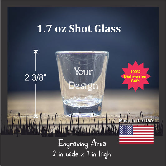 Get a Quote  - 1.7 oz shot glass