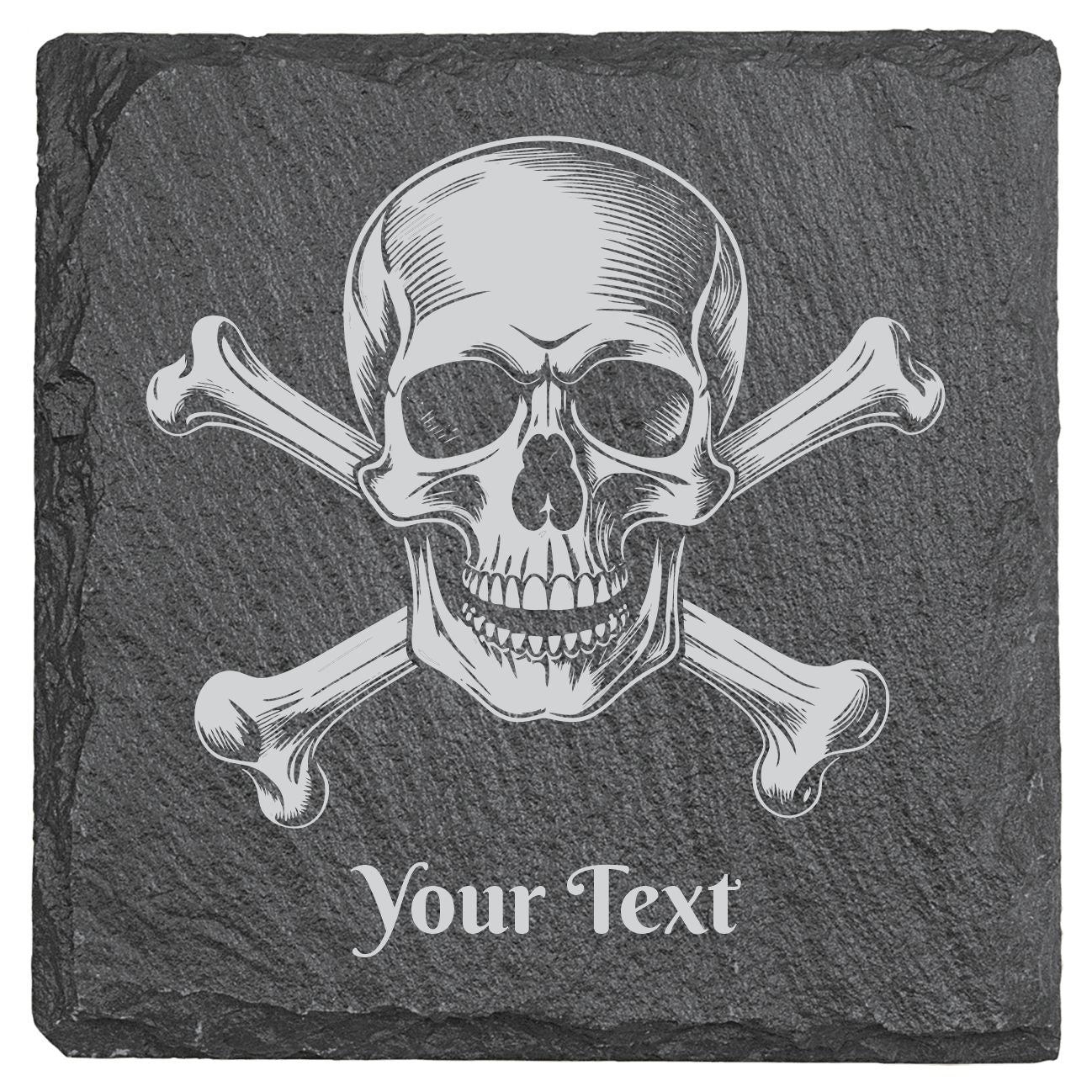 Pirate - 4" Square Slate Coasters