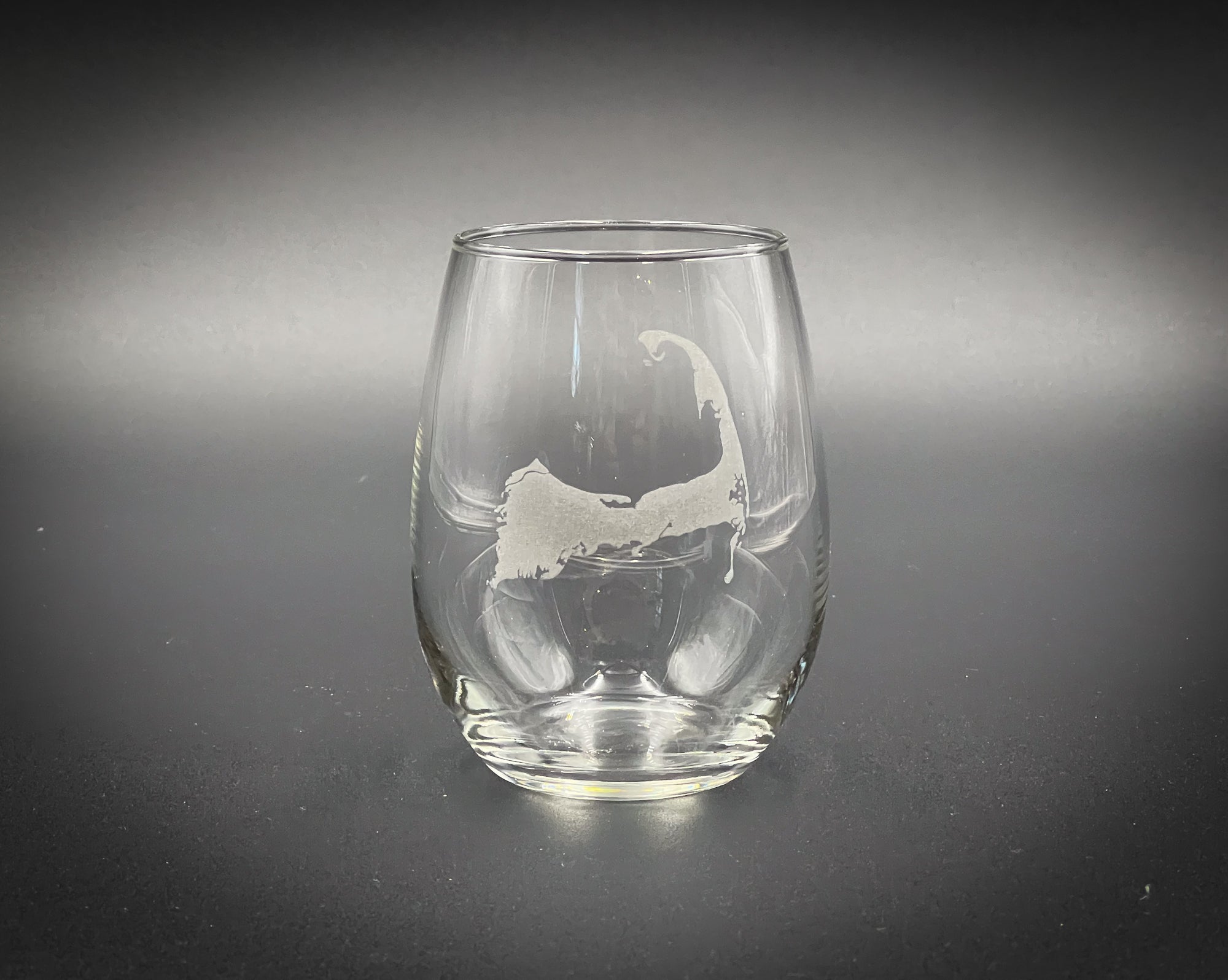 Cape Cod - 15 oz Stemless Wine Glass