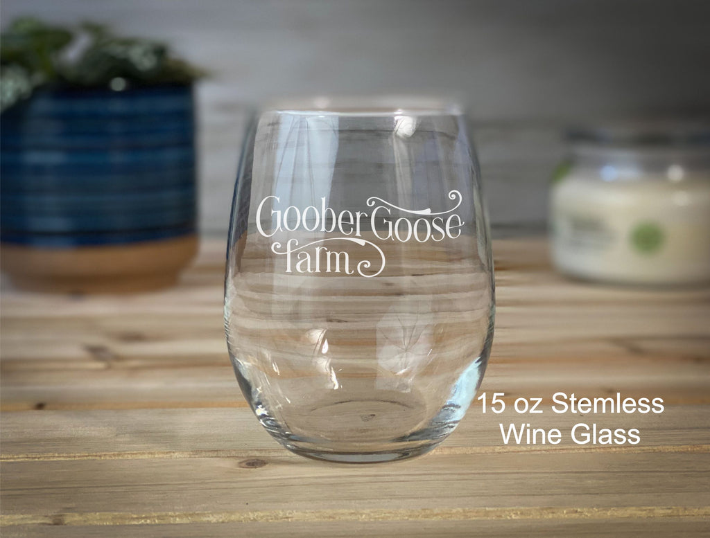 Get a Quote - 15 oz Heavy Base Stemless wine glass