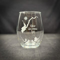 Great Sacandaga Lake Vintage 15 oz Stemless Wine Glass