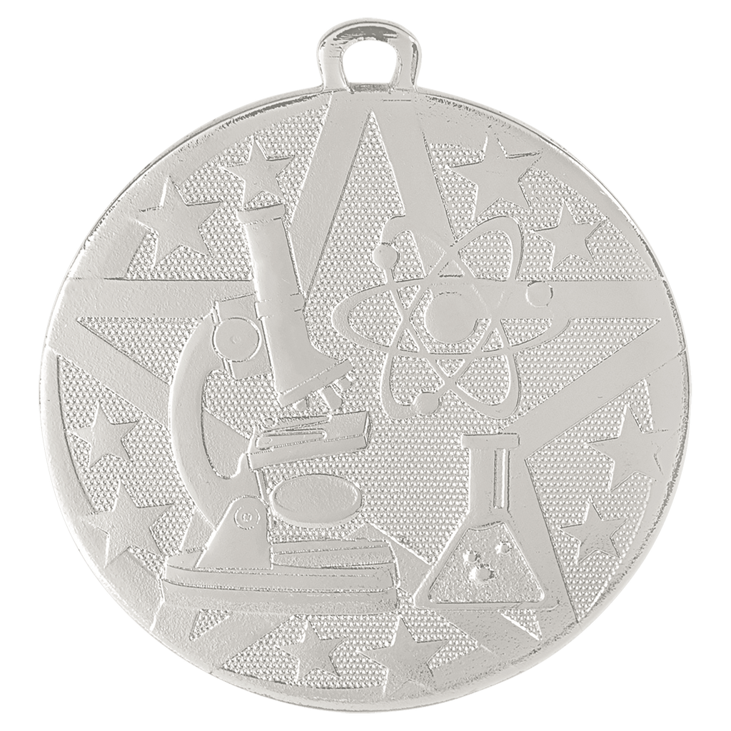 Silver 2" Superstar Science Medal