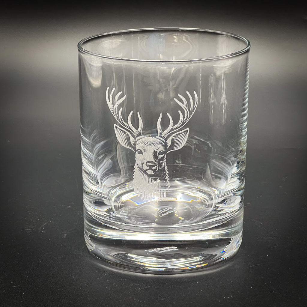 Stag  - 14 oz Crystal Double Rocks Glass