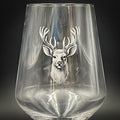 Stag Stemmed Crystal Wine 17.25 oz