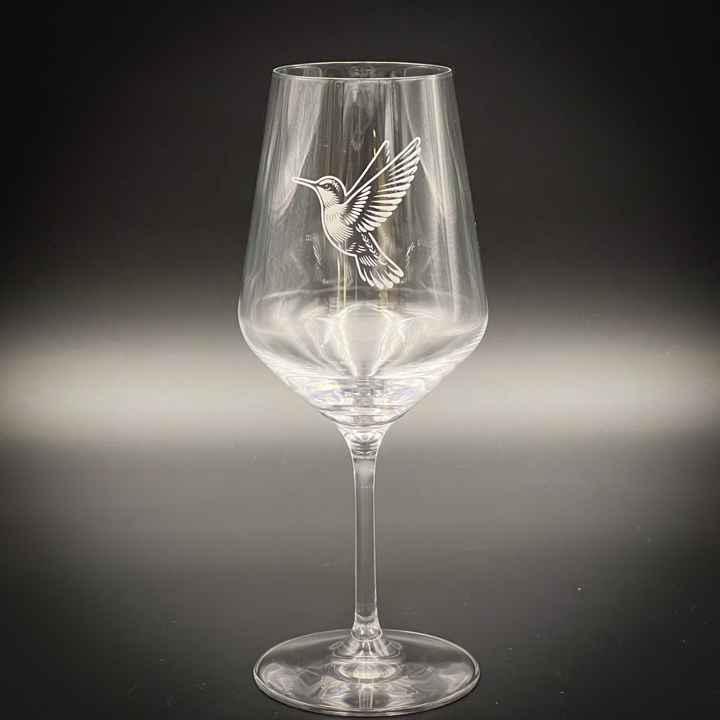 Hummingbird - Stemmed Crystal Wine 17.25 oz