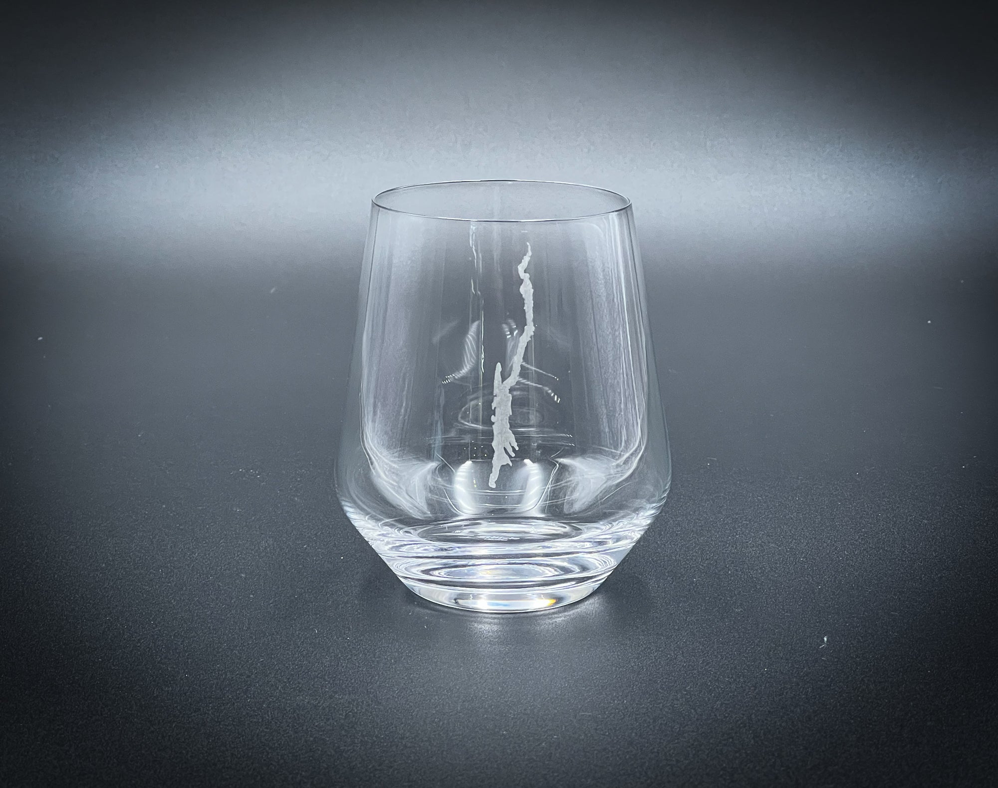 Lake George  Stolzle Crystal Rocks and Wine 16 oz
