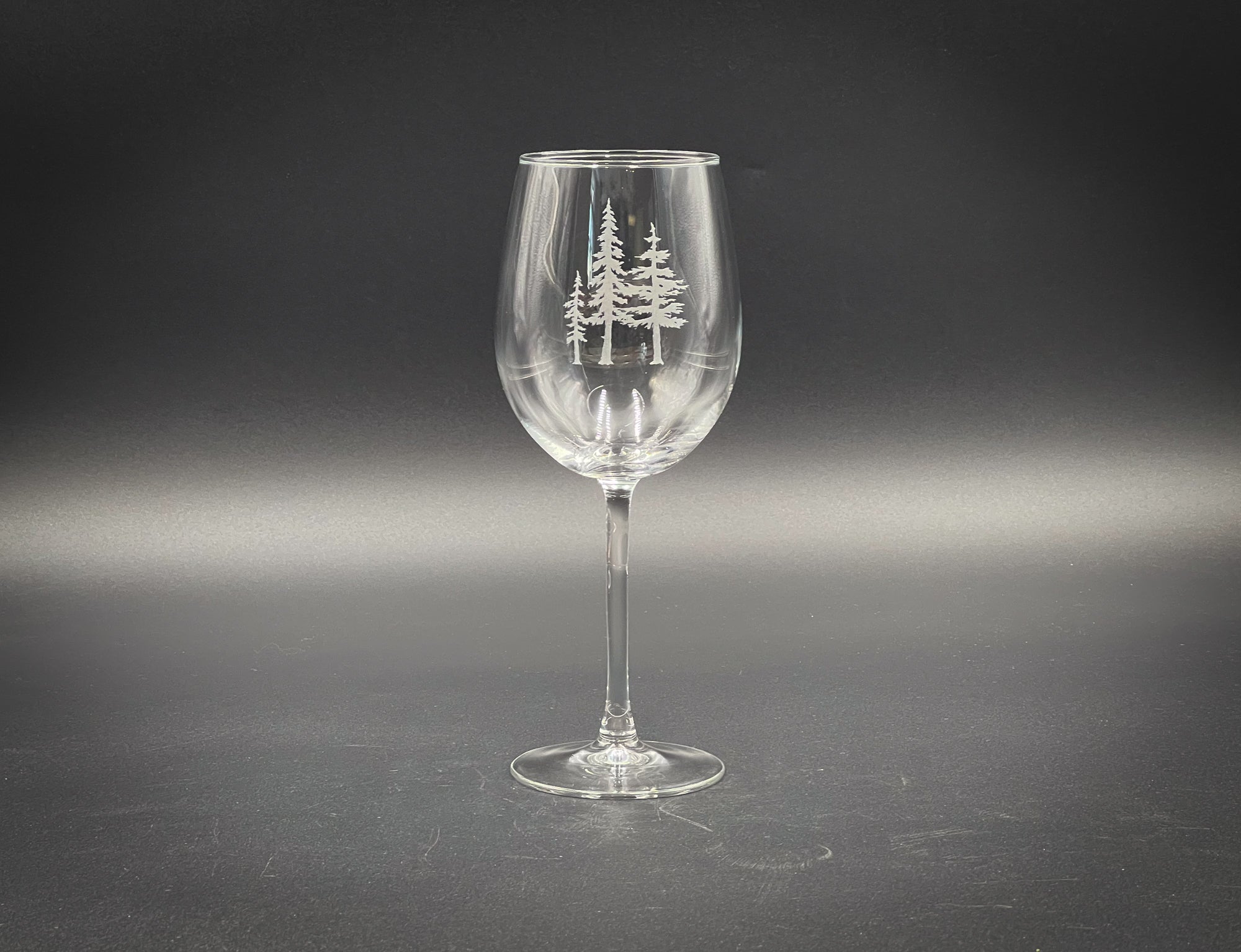 Trees 16 oz Stemmed Flora Wine Glass