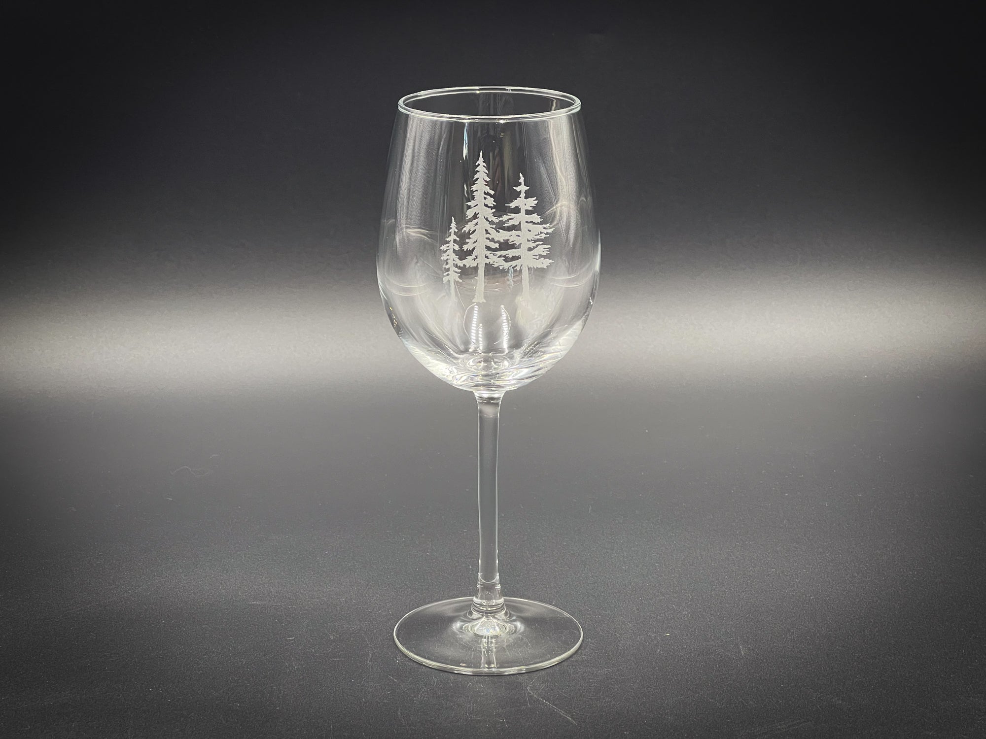 Trees 16 oz Stemmed Flora Wine Glass
