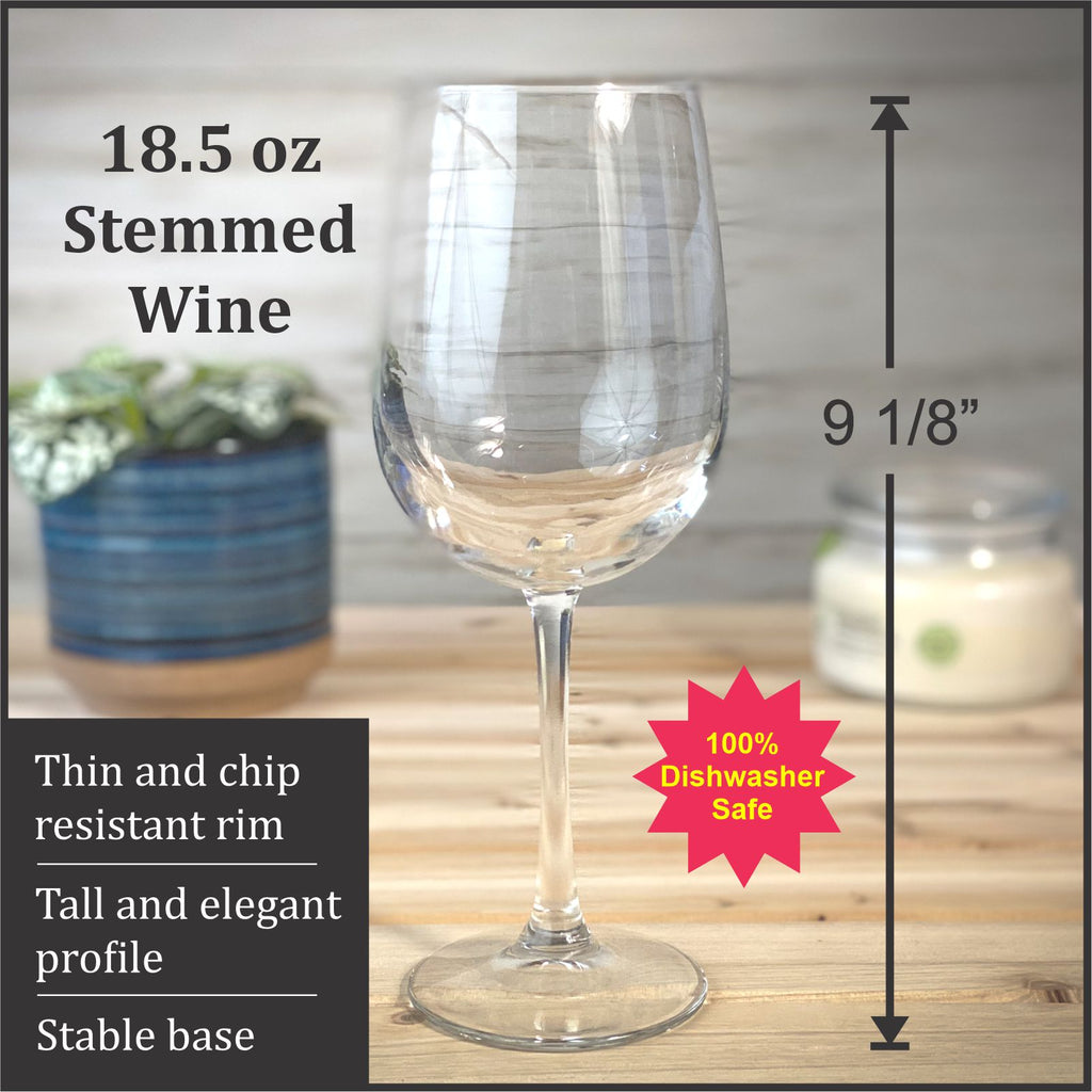3 Trees 19 oz Stemmed Wine Glass
