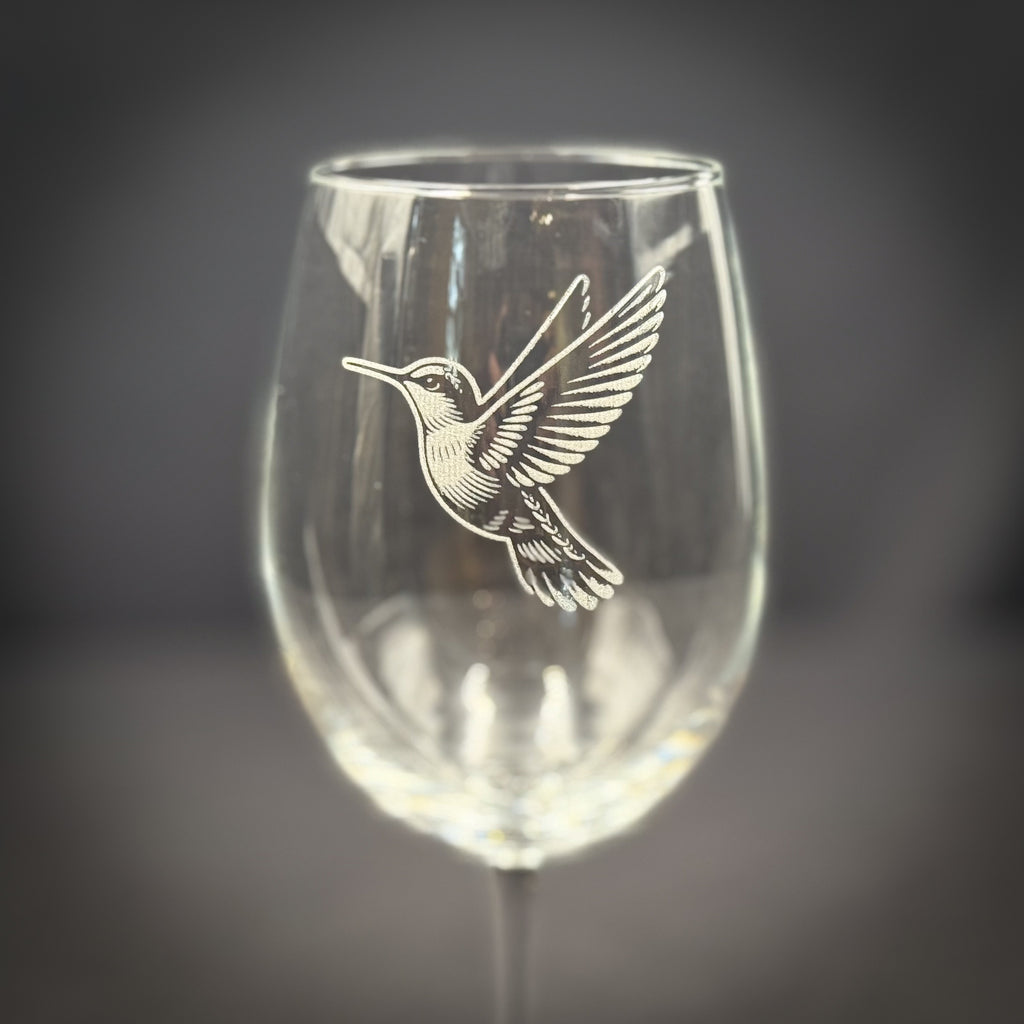 Hummingbird 19 oz Stemmed Wine Glass