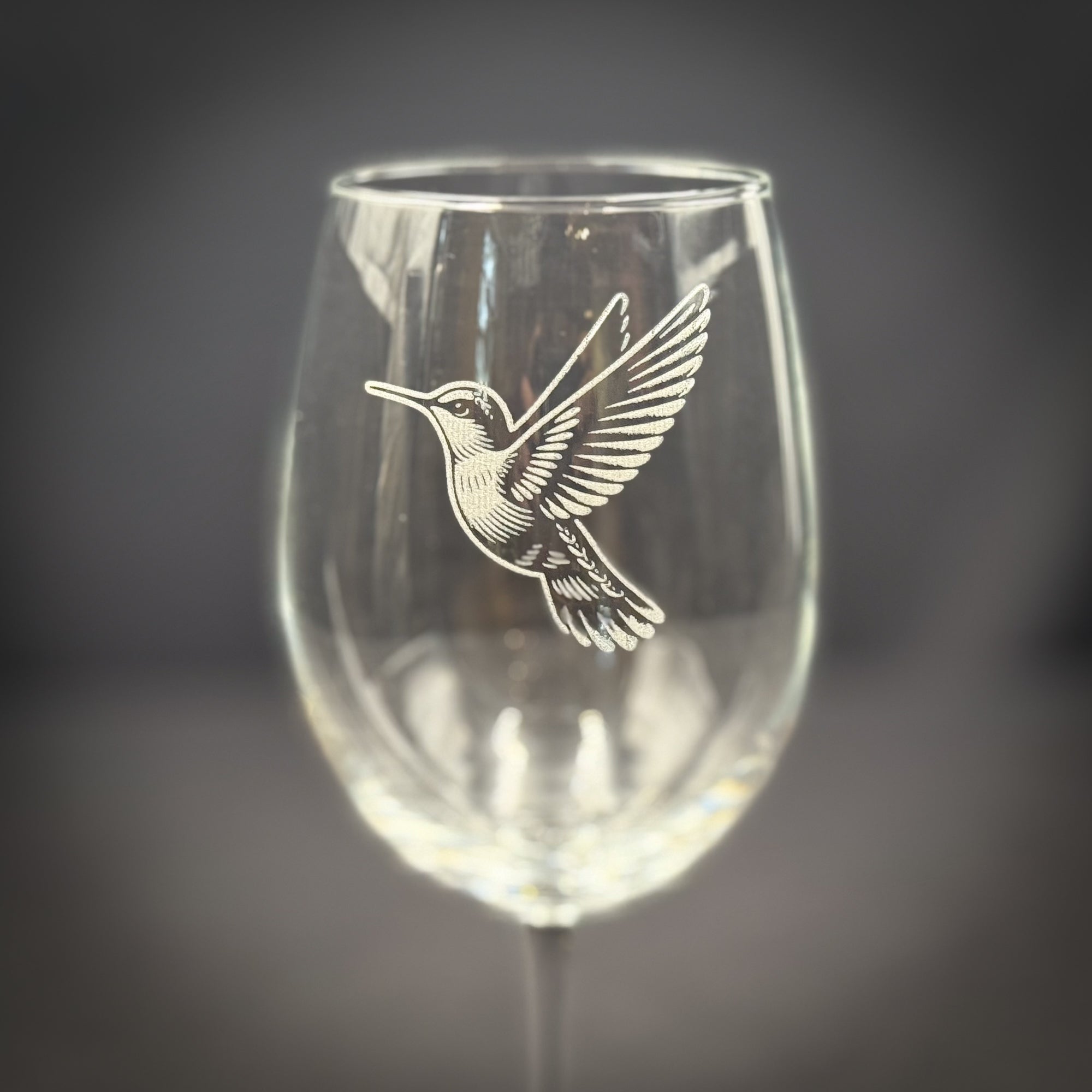 Hummingbird 19 oz Stemmed Wine Glass