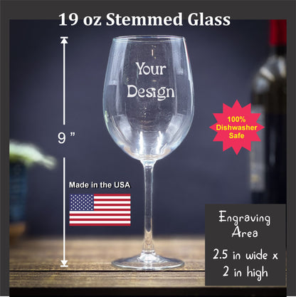 Get a Quote - 19 oz Stemmed Wine Glass