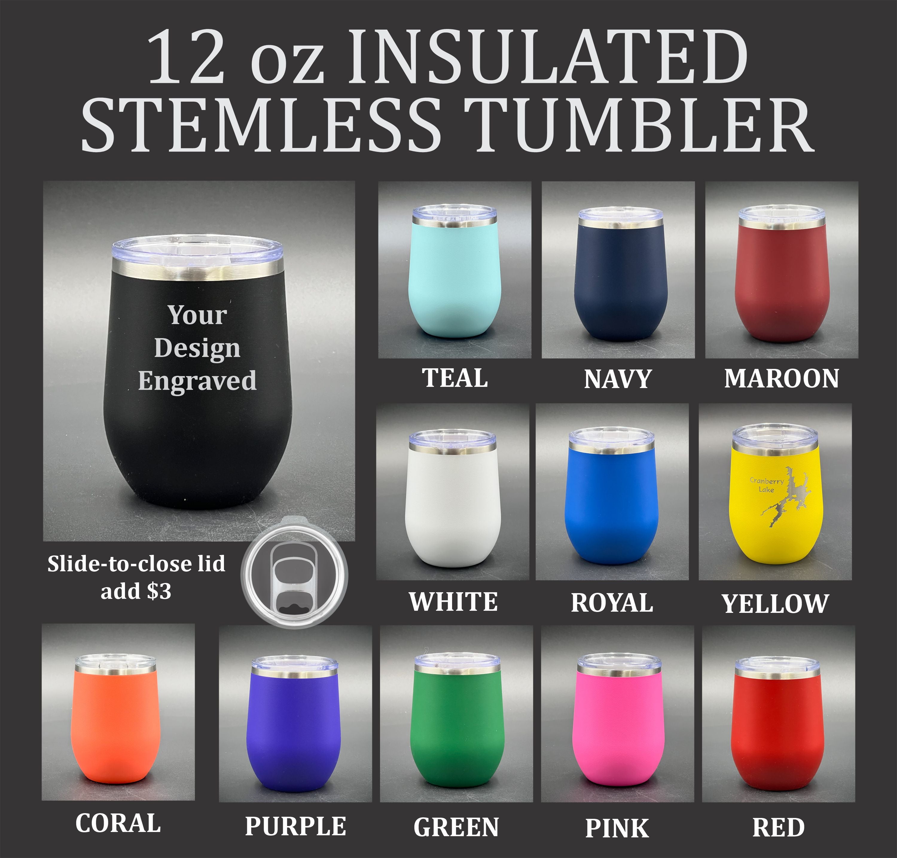 Get a Quote - 12 oz Insulated Tumbler