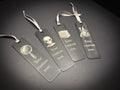 Custom Bookmarks engraved with your text