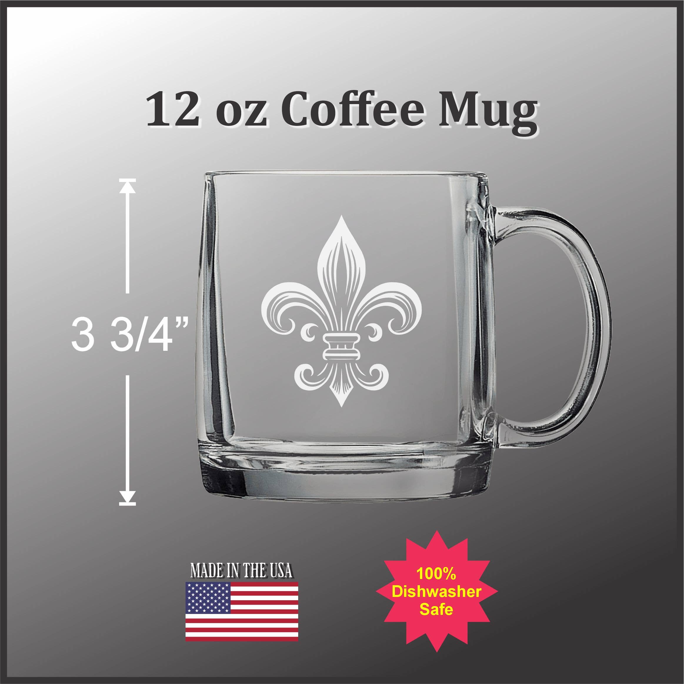 Fleur De Lis -  Glassware