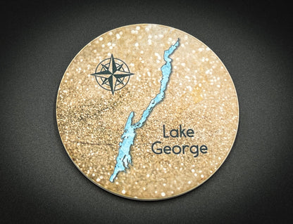 Lake Abanakee - Sandstone Coaster