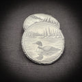 Loon Detailed Scene - 4"  Slate Coaster