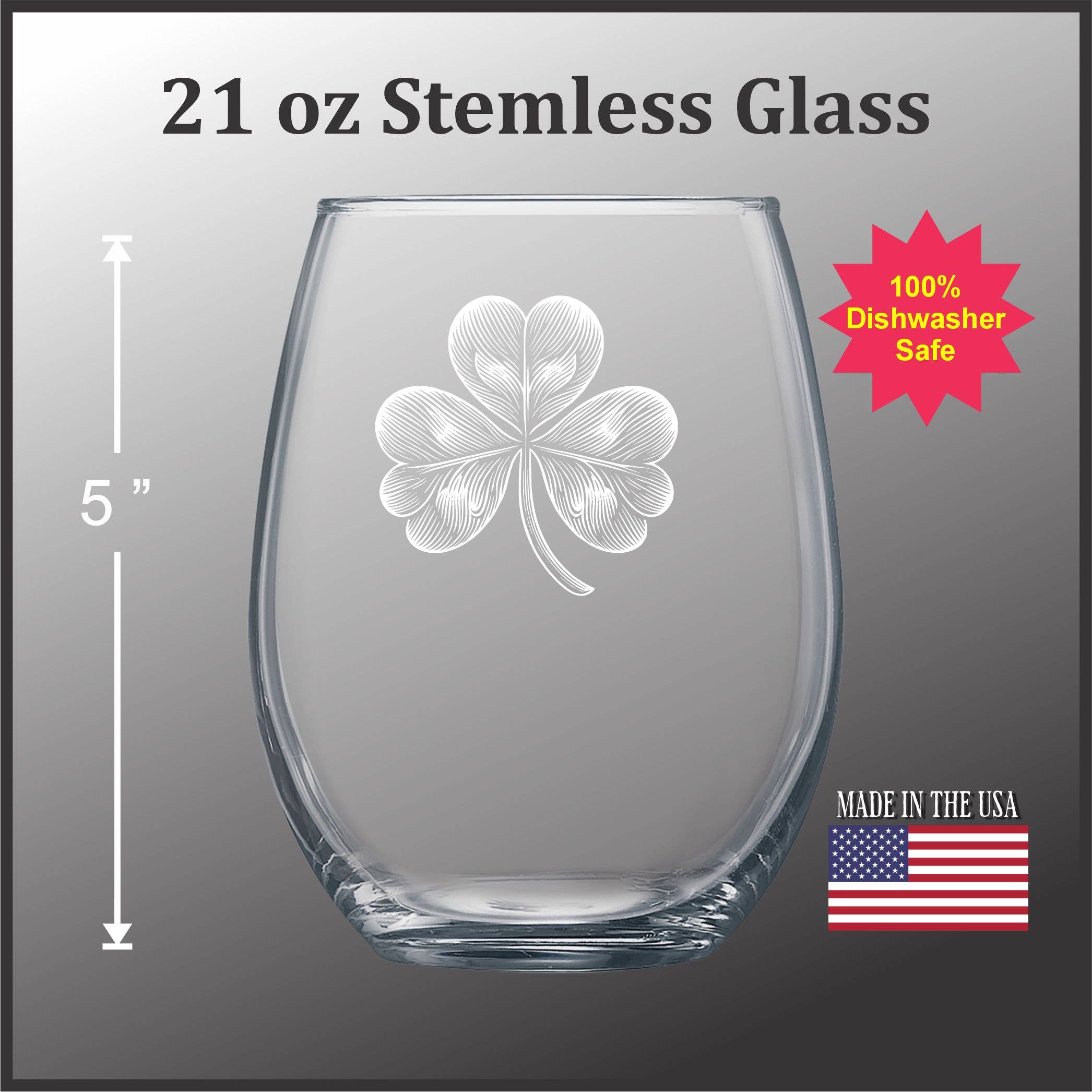 Celtic Shamrock -  Glassware