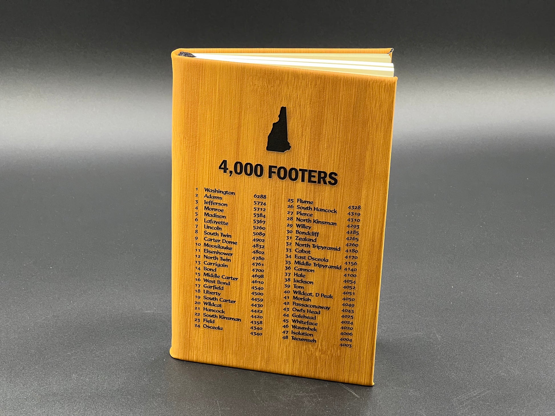 New Hampshire 4000 Footer Leatherette Journal