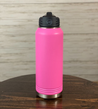 Life is Better in the ADK  32 oz Insulated Water Bottle