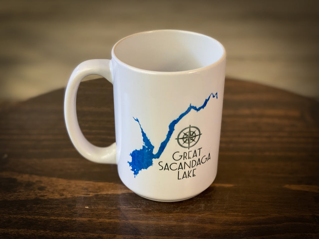 Great Sacandaga Lake - 15 oz Ceramic Mug