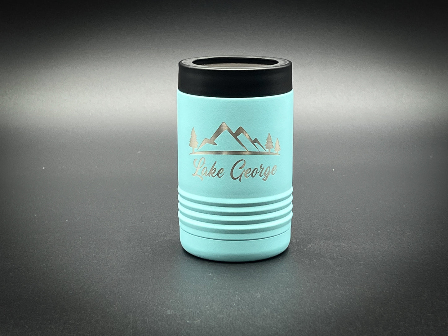 Lake George with Mountains - Insulated 12 oz Can and Bottle Holder