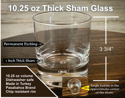 Heavy Sham Highball Glass