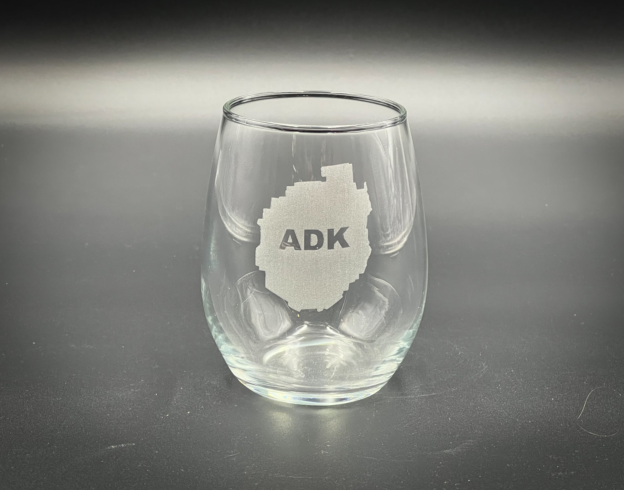 Adirondack Park 15 oz Stemless Wine Glasses