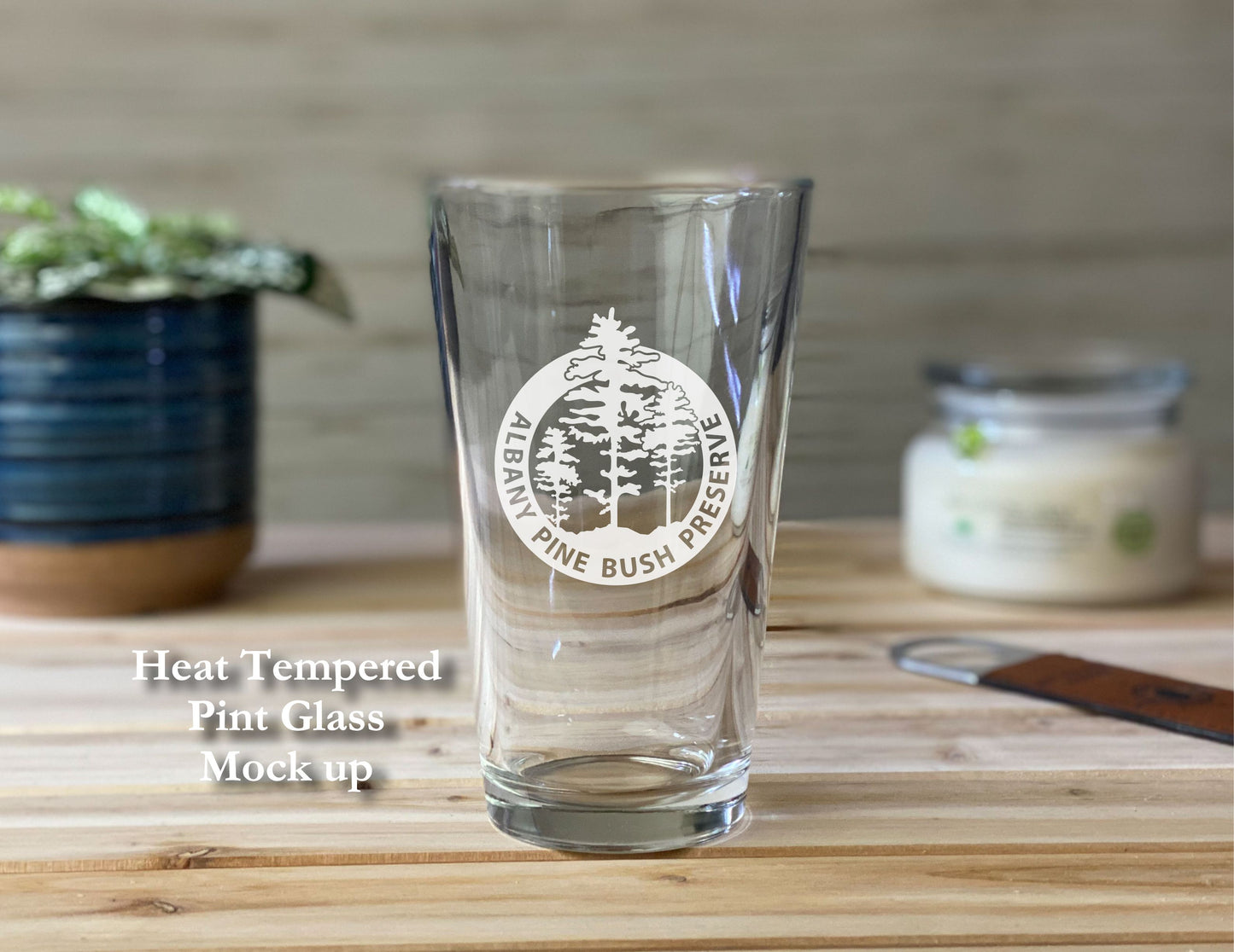 Pine Bush Preserve -  Pint glass