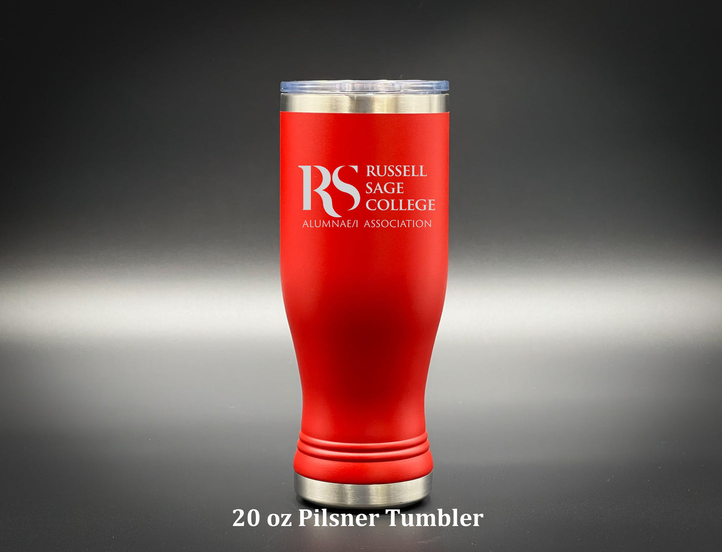Russell Sage ALUMNAE/I Logo - Red Insulated tumblers