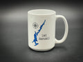 Lake Abanakee Ceramic Mug - 15 oz Large Coffee Cup | Microwave Safe Souvenir