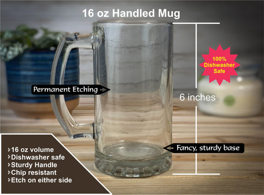 Get a Quote - 16 oz Handled Mug