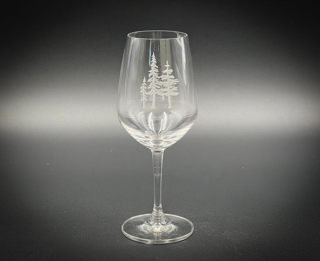 Trees 16 oz Stemmed Radiance Wine Glass