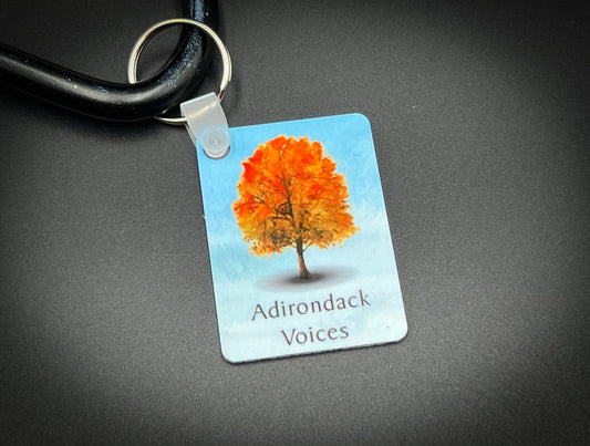 Adirondack Voices Trees Keychain