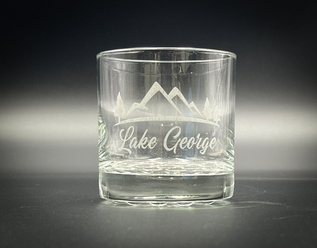 Lake George with Mountains 10.5 Old Fashioned