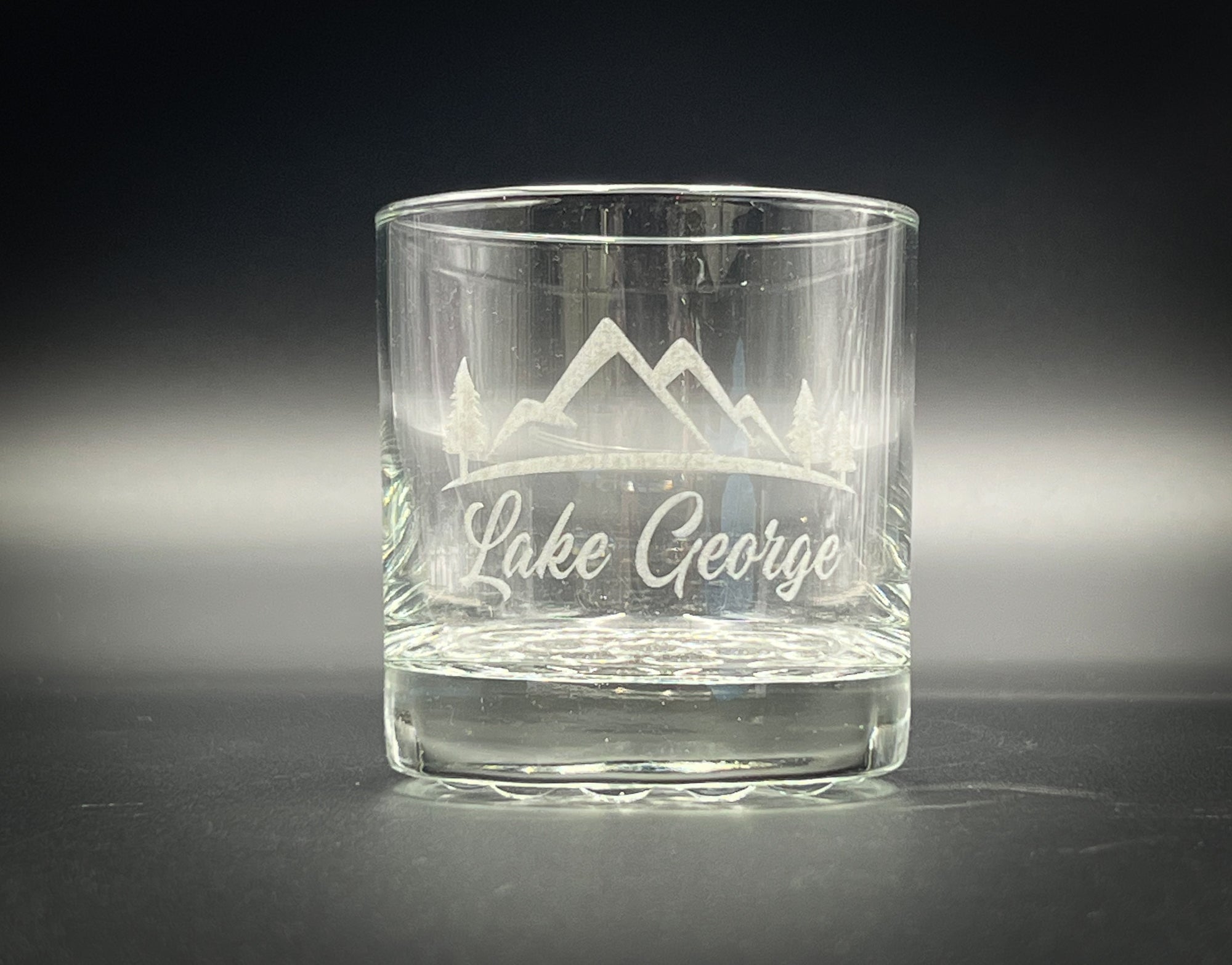 Lake George with Mountains 10.5 Old Fashioned